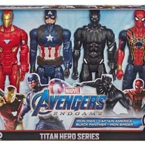 Marvel Avengers Endgame Titan Hero Series Action Figure 4 Pack